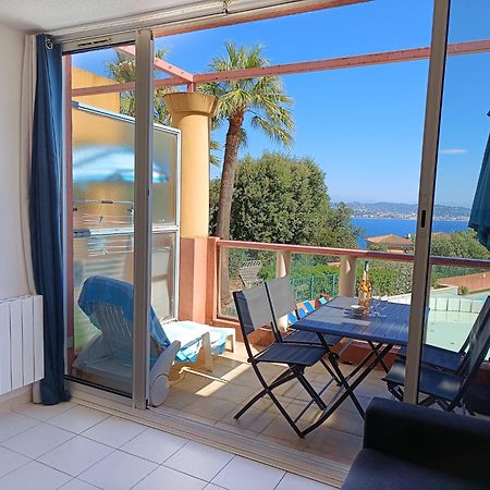 Magnifique Vue Mer Et Piscine - Les Cles De L Esterel 테울쉬르메르 외부 사진
